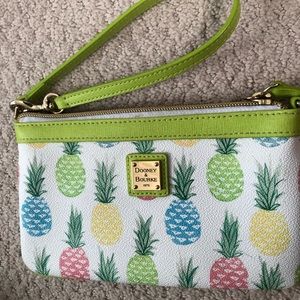 Dooney & Bourke pineapple wristlet